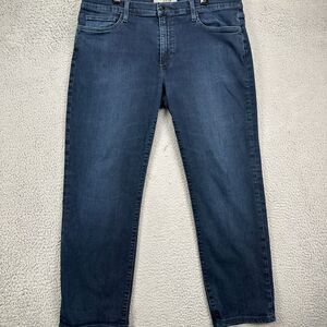 Joes The Brixton Mckinley Jeans Mens 38 Blue Distressed Straight Dark Wash Denim